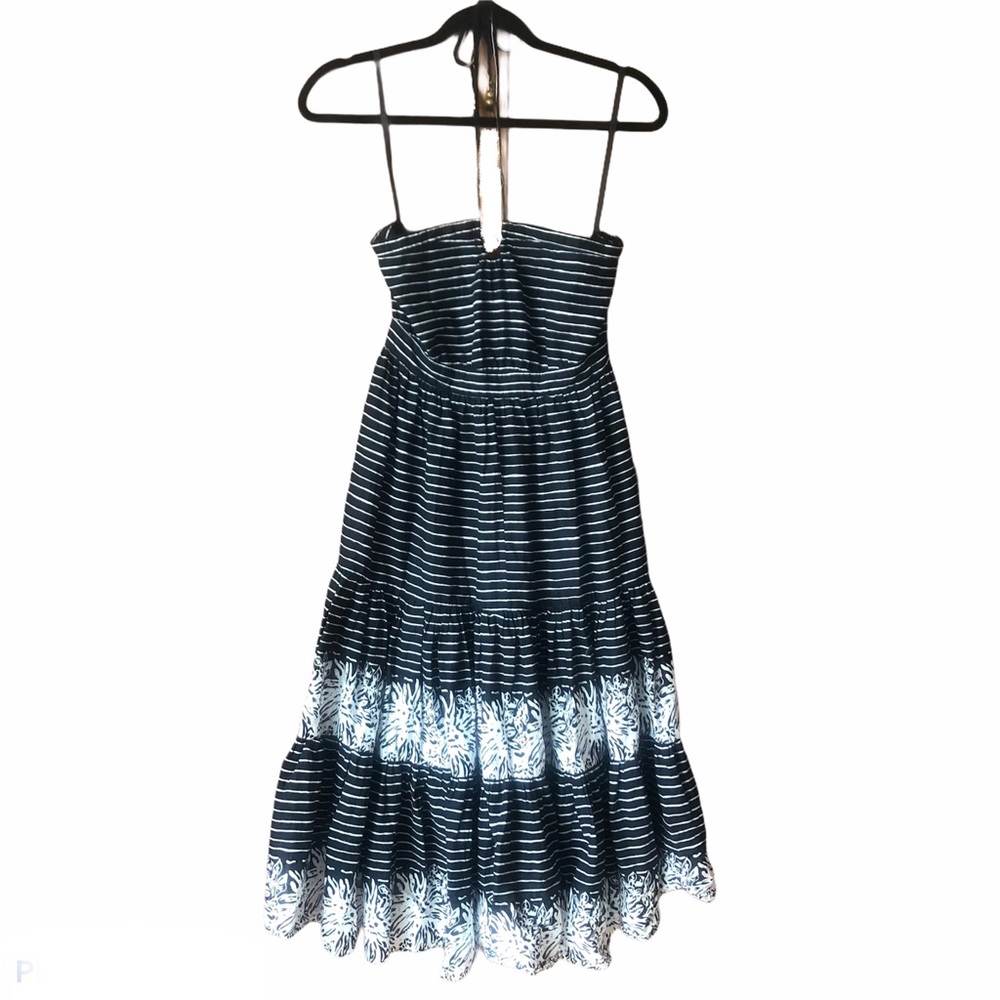 Gap Halter Dress with Black and White